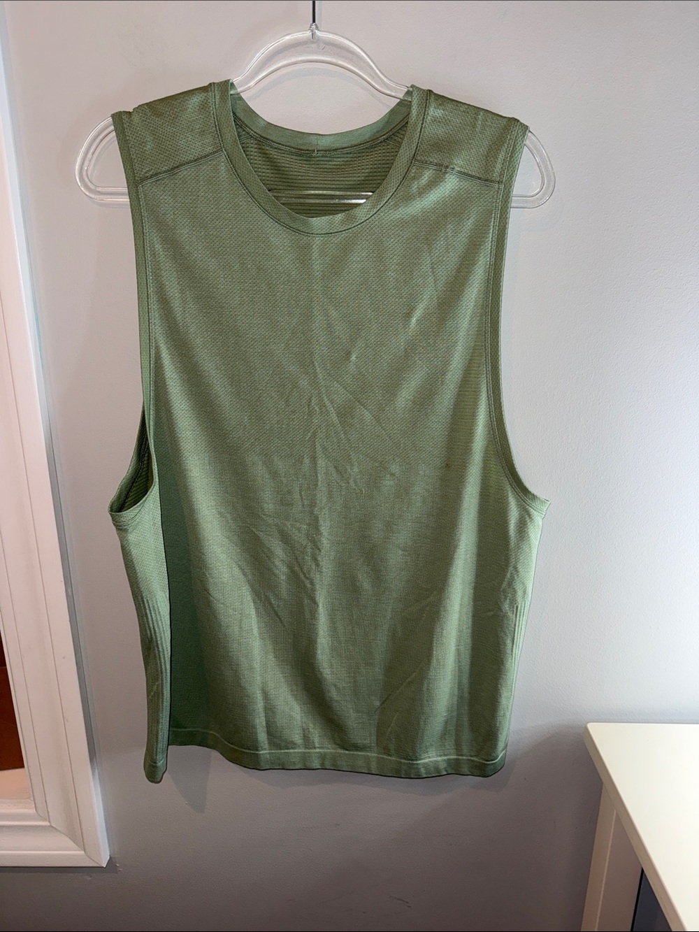 lululemon athletica Olive Green Muscle Tank